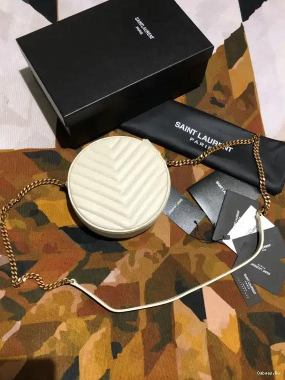 BAG VINYLE ROUND CAMERA YSL 0627